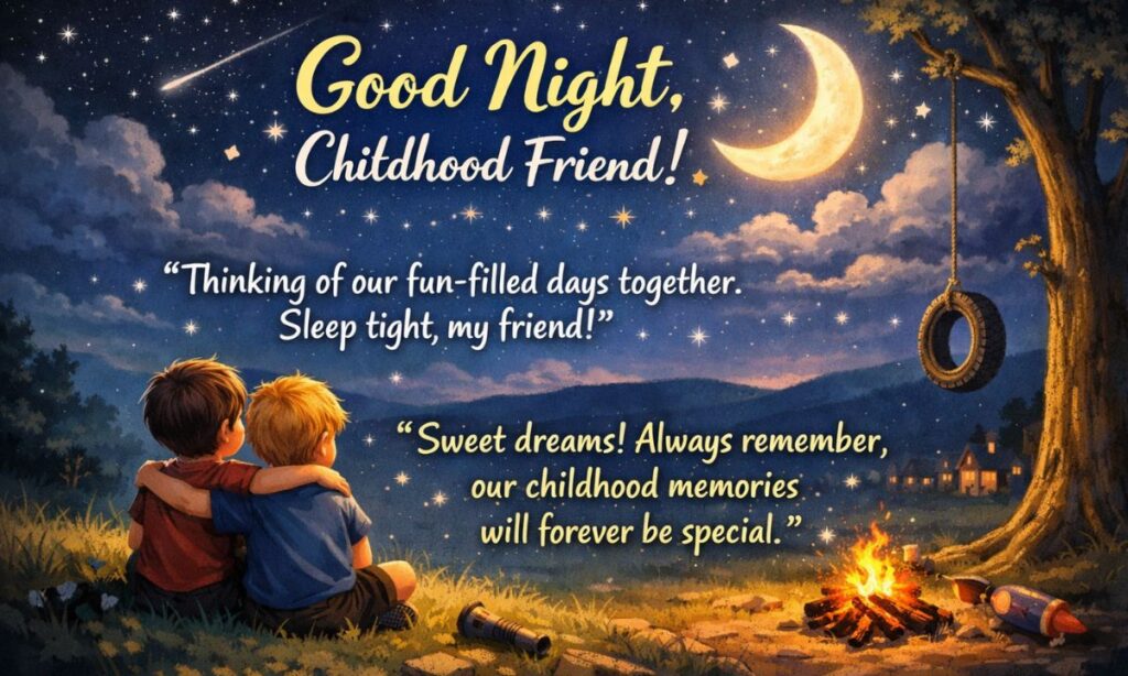 good-night-messages-for-childhood-friends