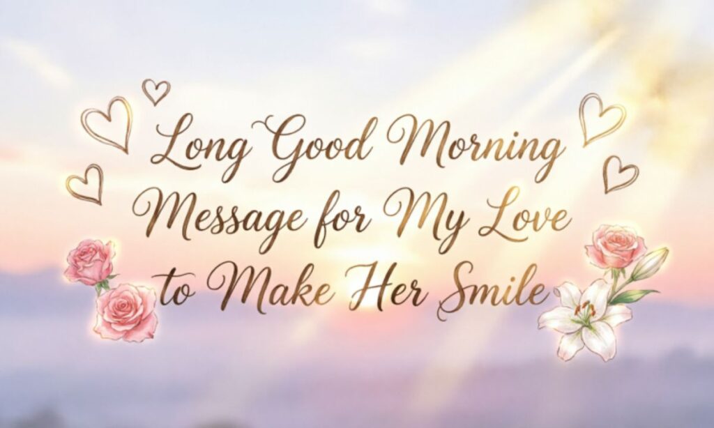 long-good-morning-message-for-my-love-to-make-her-cry